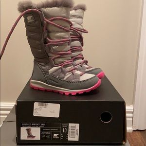 Sorel children’s winter boots. Brand new!